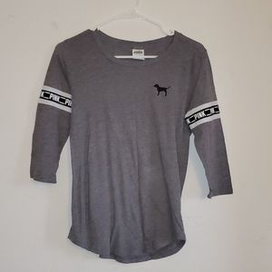 PINK long sleeve tee